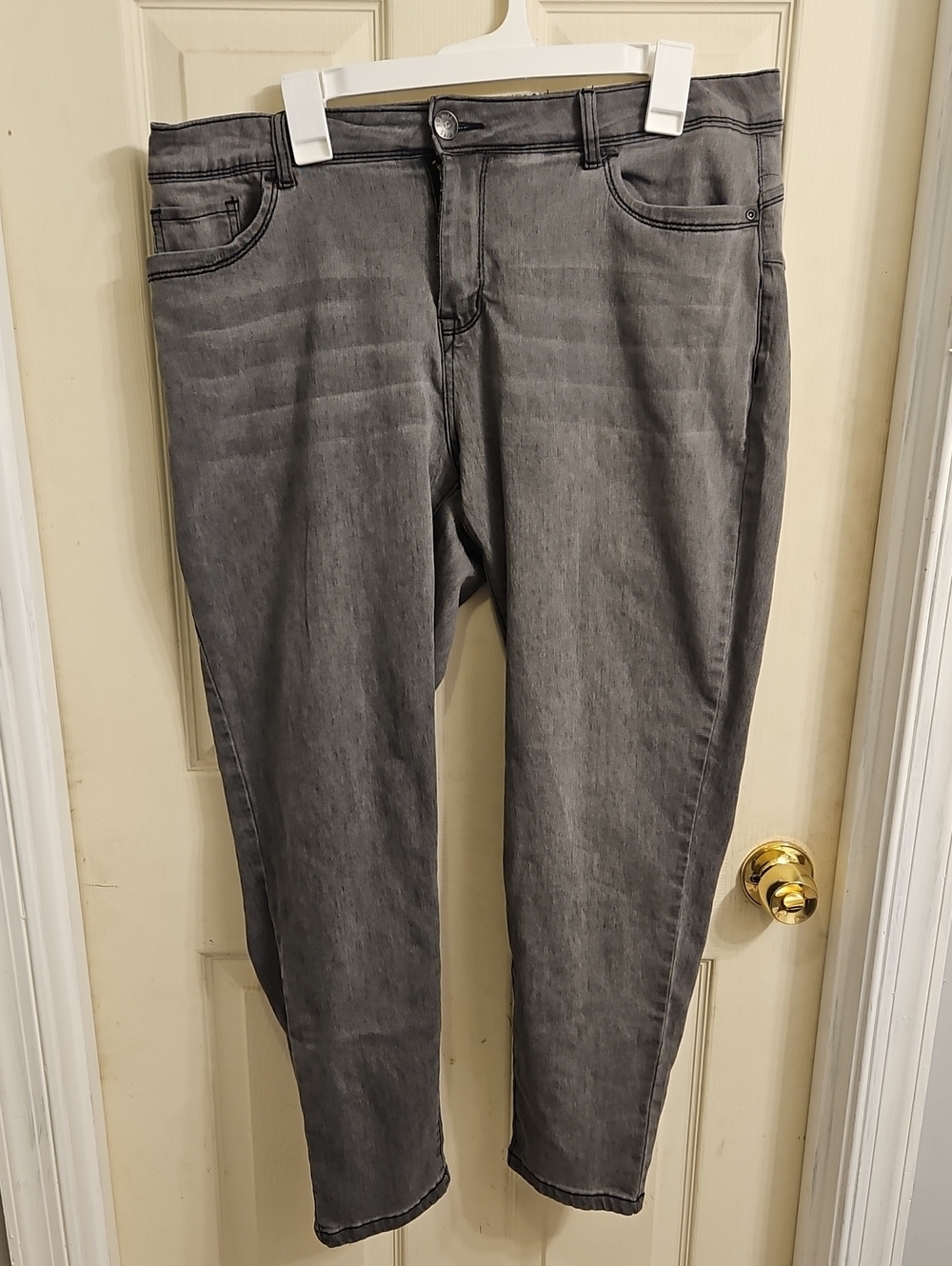 Hot Kiss Gray Women's Stretch Jeans